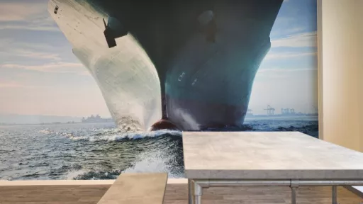 wandbekleding titanic