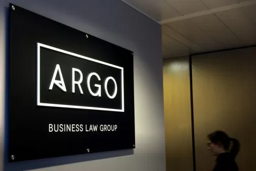 3D logo Argo Business Law Group