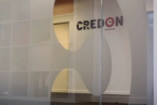 3D logo Credon